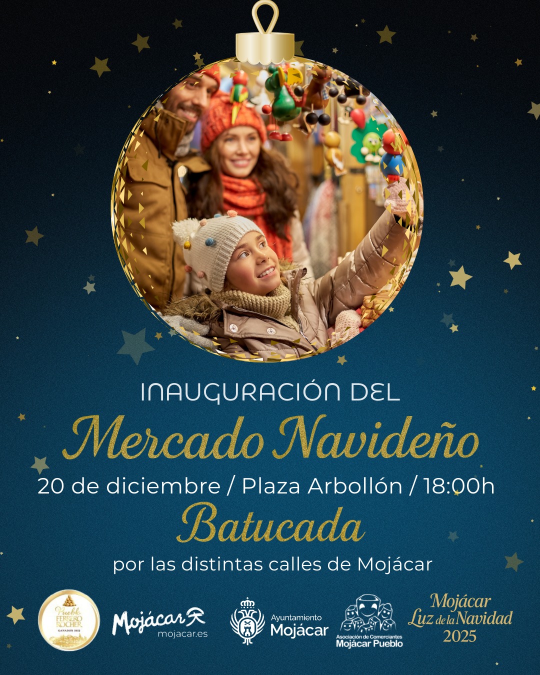 Inauguración Mercado Navideño y Batucada 